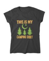This is my camping shirt Women's Standard T-Shirt black s