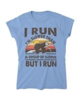 I'm slower than a group of sloths but I run Women's Standard T-Shirt carolina s