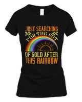 Just searching for the pot of gold after this rainbow-01 Women's Standard T-Shirt black s