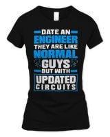 DevOps Engineer Cloud Computing Date An Engineer Women's Standard T-Shirt black s