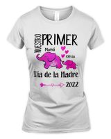 Nuestro primer día de la madre Women's Standard T-Shirt white s