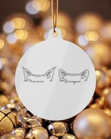 Metal Ornament - Classic Round Metal Ornament - Classic Round