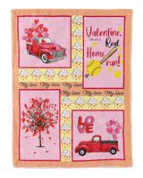 Valentine Blankets- Softball Gifts- Valentine Gifts- Valentine's day Cozy Plush Fleece Blanket white 30x40in