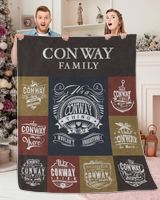 CONWAY BLANKET F1 Cozy Plush Fleece Blanket white 30x40in
