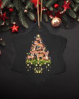 Porcelain Ornament - Snowflake