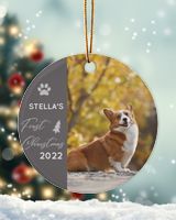Porcelain Ornament - Circle Porcelain Ornament - Circle