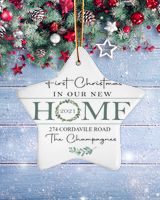 Porcelain Ornament - Star