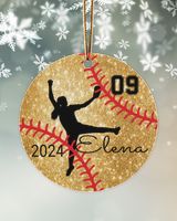 Wood Ornament - Circle Wood Ornament - Circle