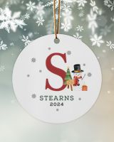 Wood Ornament - Circle