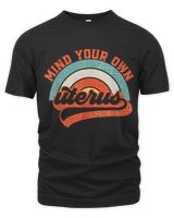 Mind Your Own Uterus T-Shirt Men's Premium Tshirt black s