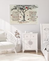 Personalized Custom A Letter From Heaven Memorial Canvas Art FC81 Ready To Hang Landscape Canvas white 14x11in