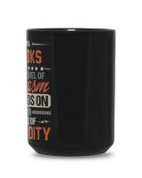 I am a Brooks my level of sarcasm depends on your level of stupidity Black Mug 15oz black 15oz