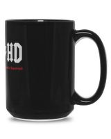 Highway To Hey Look A Squirrel Black Mug 15oz black 15oz