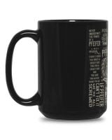 Fbus03342 Pfeifer H45 Black Mug 15oz black 15oz