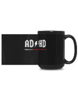 Highway To Hey Look A Squirrel Black Mug 15oz black 15oz