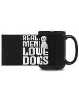 Real Men Love Dogs Black Mug 15oz black 15oz