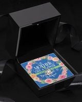 A mother like a flower Love Knot Silver Necklace no-gift-wrap standard-box