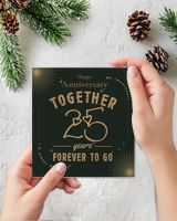 Personalized Anniversary By Years Gifts For Couples - Best Gifts For Wife From Husband - Luxury Wedding Anniversary Gifts Idea - Wishes Message For Her - Marriage Day Message - Forever To Go Love Knot Silver Necklace no-gift-wrap standard-box