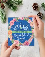 A mother like a flower Love Knot Silver Necklace no-gift-wrap standard-box