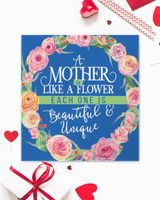 A mother like a flower Love Knot Silver Necklace no-gift-wrap standard-box