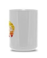 Fear Doesn't Stop Death Mug White Mug 15oz white 15oz