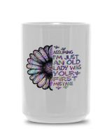 Assuming Im Just An Old Lady White Mug 15oz white 15oz