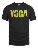 Yoga Men's Standard T-Shirt black s