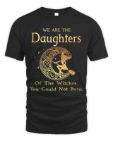 We are the Daughters of the witches gold girl moon Men's Standard T-Shirt black s