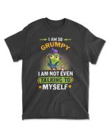 I Am So Grumpy I Am Not Even Talking To MySelf Men's Standard T-Shirt black s