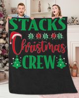 STACKS-NT-XM11-01 Premium Mink Sherpa Blanket (60x80in) black 60x80in