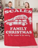SCALES-NT-XM6 Premium Mink Sherpa Blanket (60x80in) red 60x80in