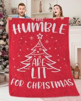HUMBLE-NT-XM13-01 Premium Mink Sherpa Blanket (60x80in) red 60x80in