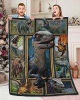 3d dinosaur blanket Premium Mink Sherpa Blanket (60x80in) white 60x80in