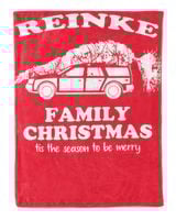 REINKE-NT-XM6-01 Premium Mink Sherpa Blanket (60x80in) red 60x80in