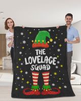 LOVELACE-NT-XM1 Premium Mink Sherpa Blanket (60x80in) black 60x80in