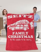SEITZ-NT-XM6 Premium Mink Sherpa Blanket (60x80in) red 60x80in