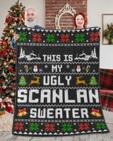 SCANLAN-NT-XM15-01 Premium Mink Sherpa Blanket (60x80in) black 60x80in