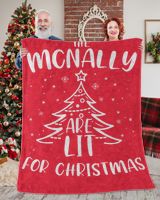 MCNALLY-NT-XM13 Premium Mink Sherpa Blanket (60x80in) red 60x80in