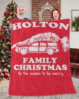 HOLTON-NT-XM6 Premium Mink Sherpa Blanket (60x80in) red 60x80in