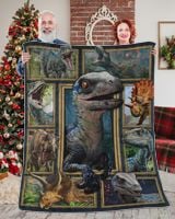 3d dinosaur blanket Premium Mink Sherpa Blanket (60x80in) white 60x80in