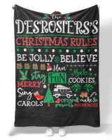DESROSIERS-NT-XM10-01 Premium Mink Sherpa Blanket (60x80in) black 60x80in
