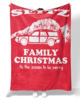 SEITZ-NT-XM6 Premium Mink Sherpa Blanket (60x80in) red 60x80in