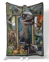 3d dinosaur blanket Premium Mink Sherpa Blanket (60x80in) white 60x80in