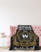 WHITMORE-NT-B1 Premium Mink Sherpa Blanket (60x80in) black 60x80in