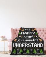 MARTY-NT-XM17-01 Premium Mink Sherpa Blanket (60x80in) black 60x80in
