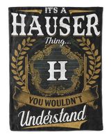 HAUSER-NT-B1 Cozy Plush Fleece Blanket (60x80in) black 60x80in