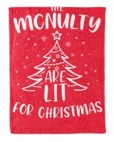 MCNULTY-NT-XM13 Cozy Plush Fleece Blanket (60x80in) red 60x80in