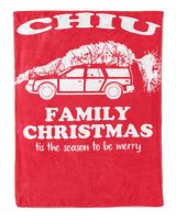 CHIU-NT-XM6 Cozy Plush Fleece Blanket (60x80in) red 60x80in