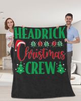 HEADRICK-NT-XM11-01 Cozy Plush Fleece Blanket (60x80in) black 60x80in