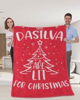 DASILVA-NT-XM13 Cozy Plush Fleece Blanket (60x80in) red 60x80in